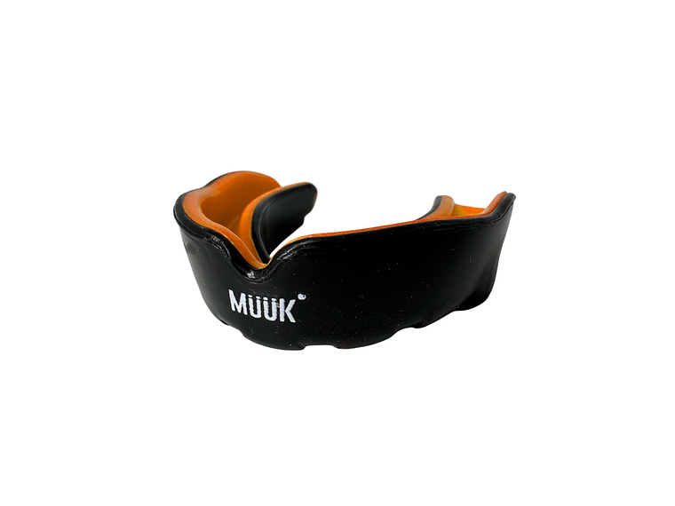 Protector Bucal De Silicona Muuk Simple Adulto Negro 1