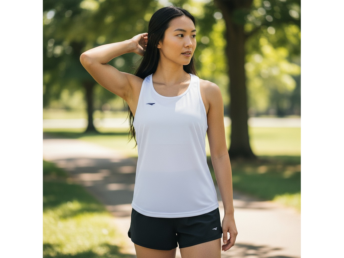 Polera Sin Manga Penalty 284 Femenina Blanco 2