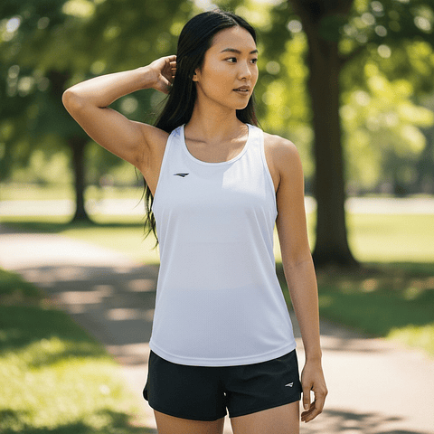 Polera Sin Manga Penalty 284 Femenina Blanco