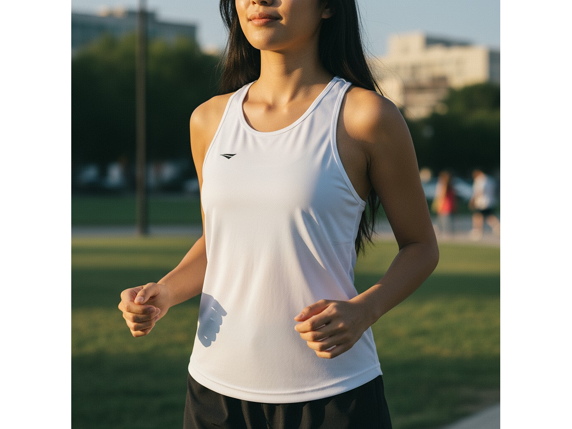 Polera Sin Manga Penalty 284 Femenina Blanco 4