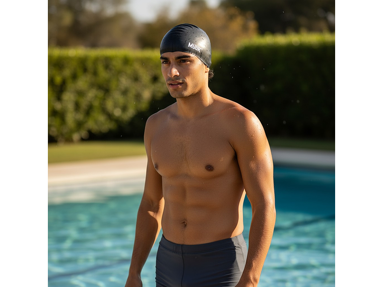 Gorra de Natación Muuk Silicona 9