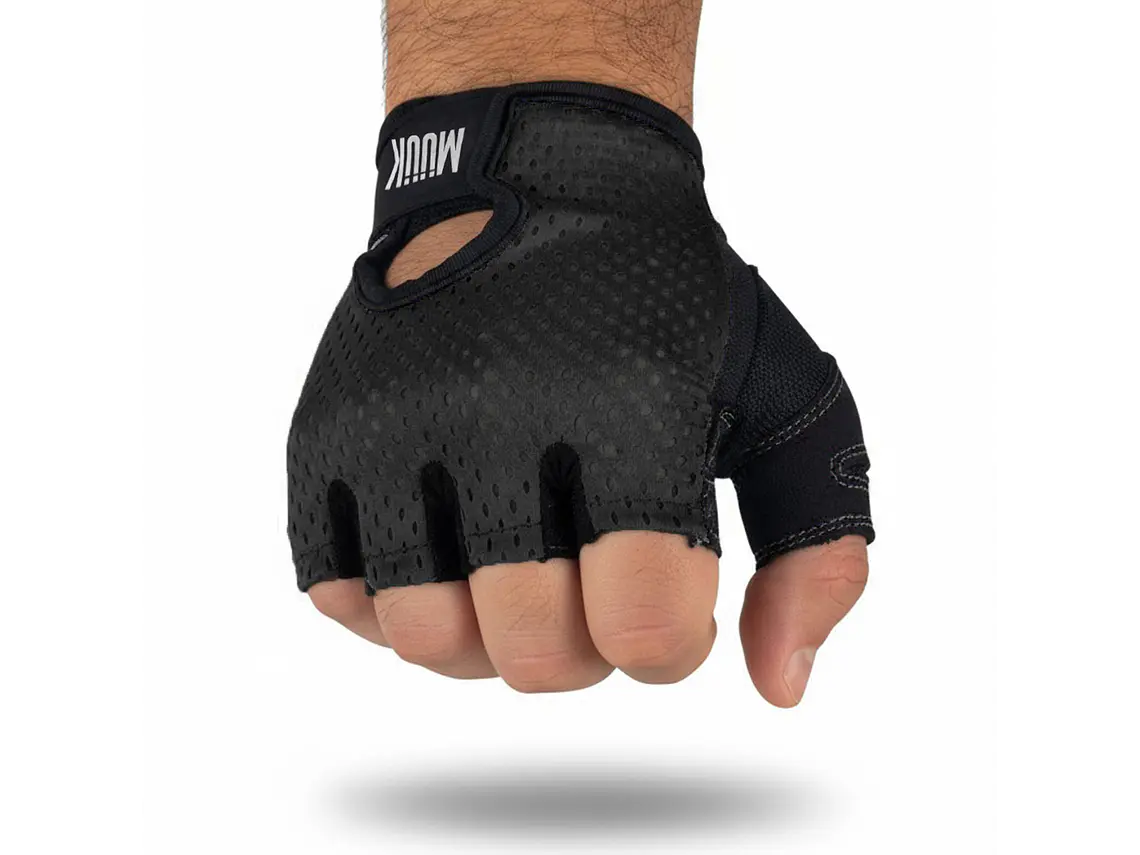 Guante de Pesas Muuk Fit Grip Negro 1