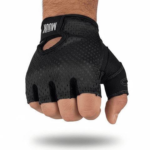 Guante de Pesas Muuk Fit Grip Negro