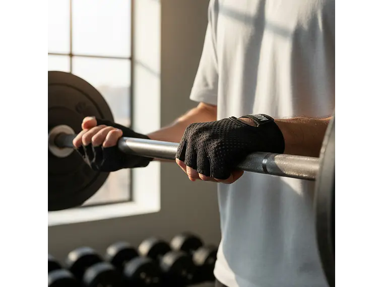 Guante de Pesas Muuk Fit Grip Negro 2