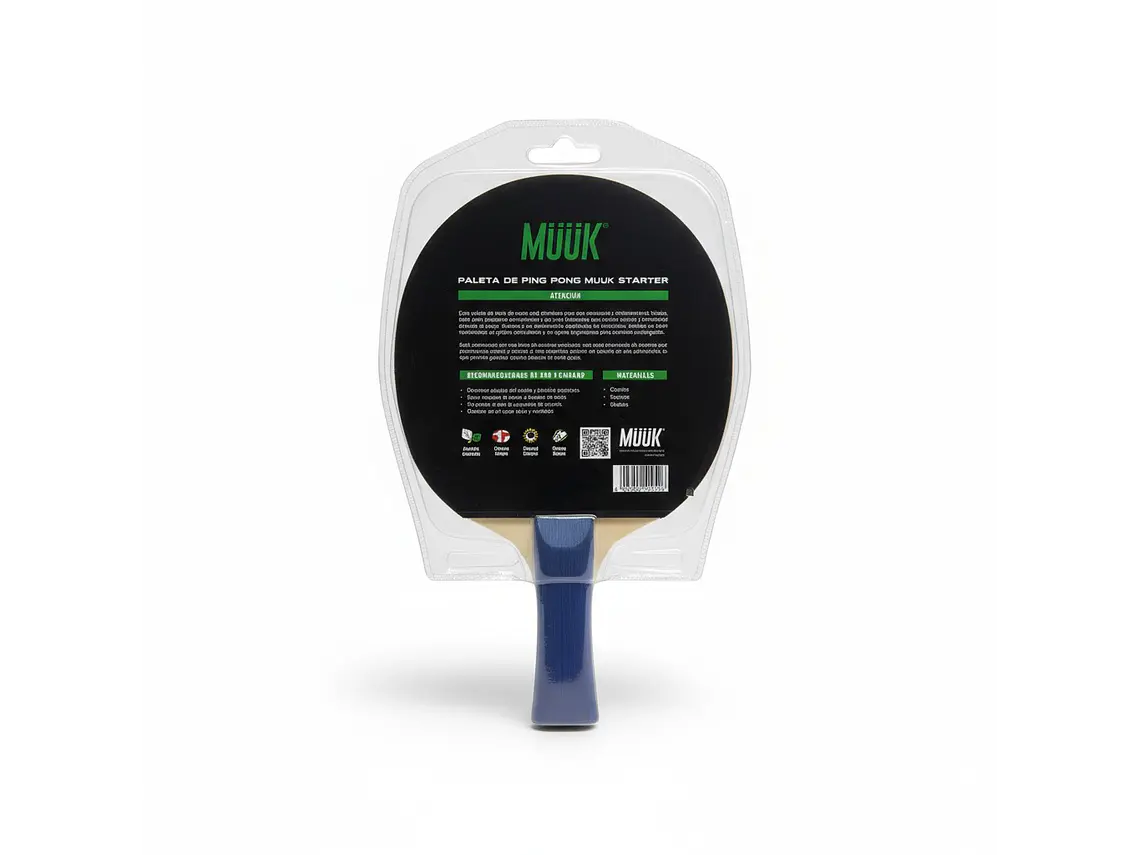 Paleta De Ping Pong Muuk Starter 5