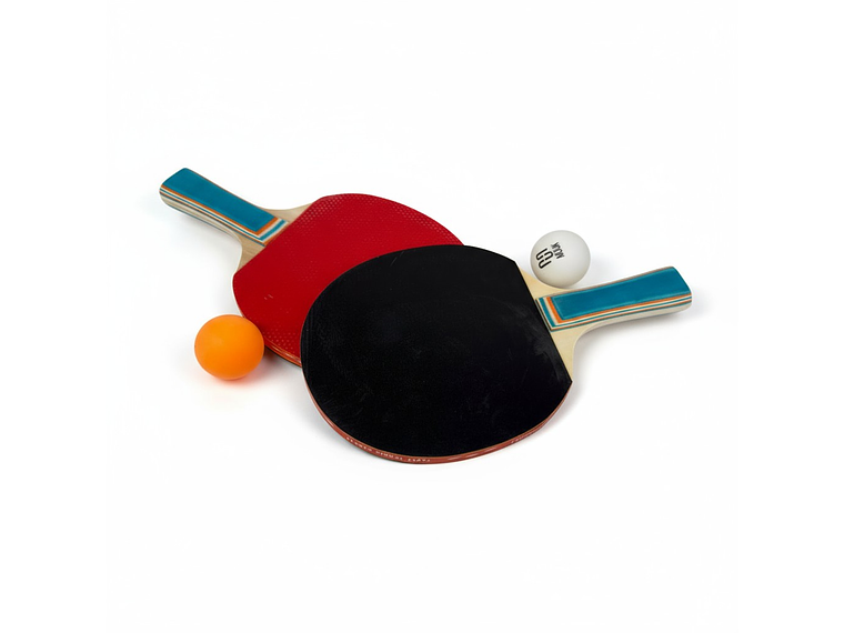 Set de Ping Pong Paletas + Pelotas Muuk First Shot 3