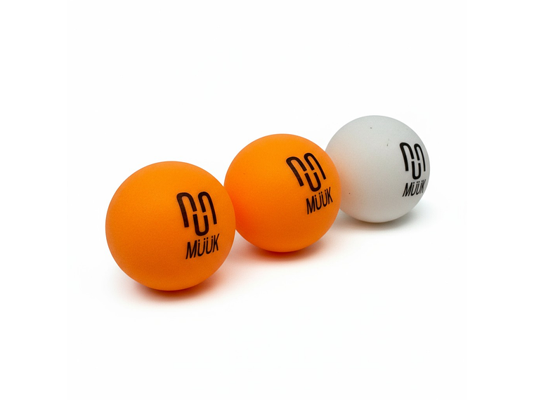 Set de Ping Pong Paletas + Pelotas Muuk First Shot 4