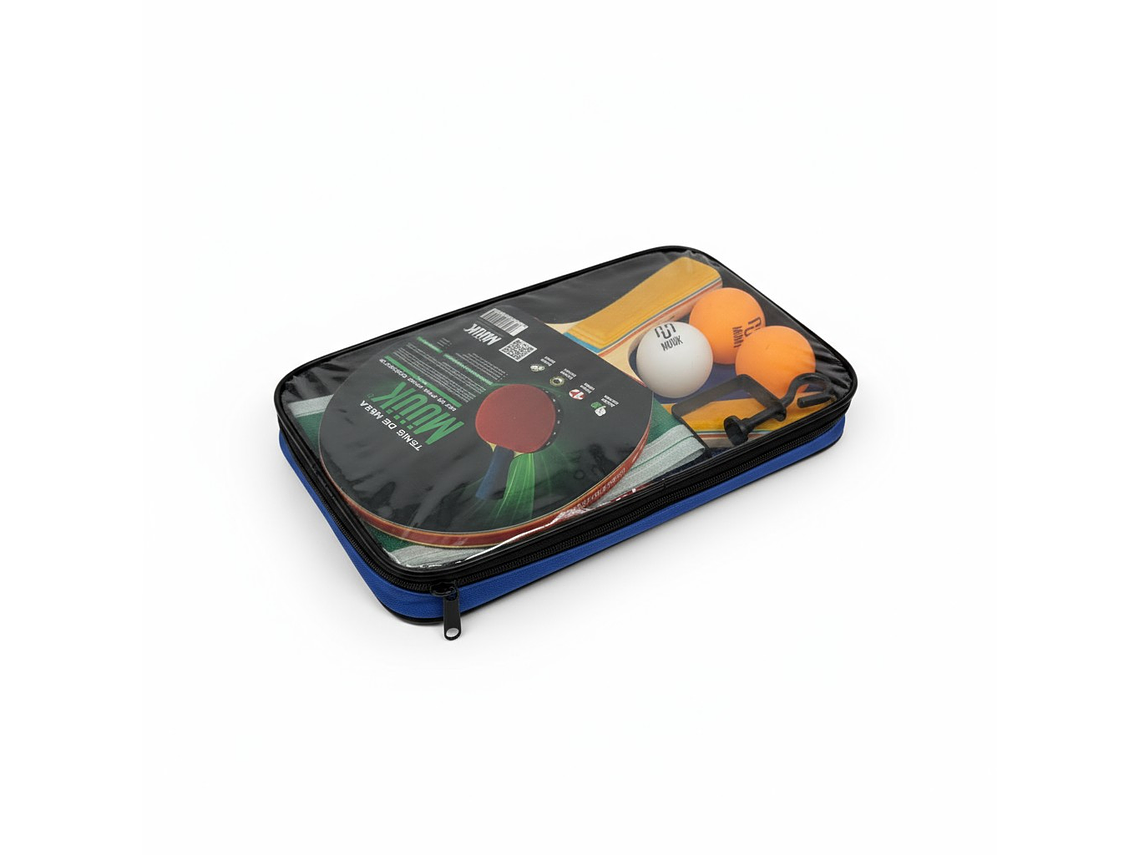 Set de Ping Pong Paletas + Pelotas + Red Muuk 6