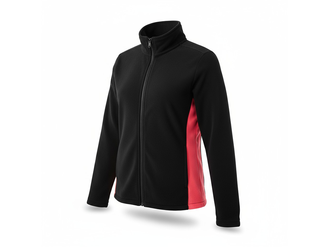 Chaqueta Penalty Fleece Negro/Rosa 1