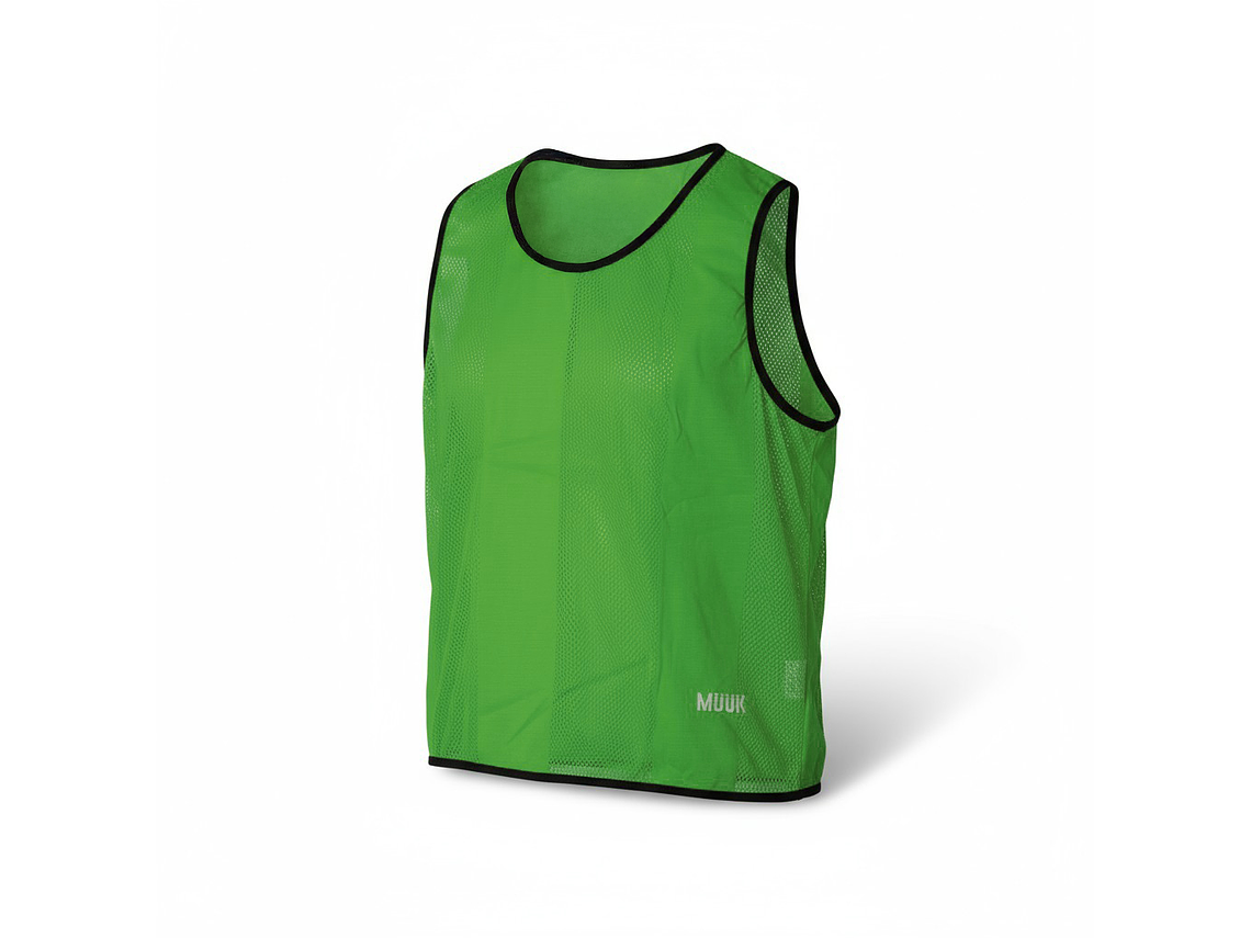 Pack 10 Unds Peto Deportivo Muuk XXV Verde Fluor 1