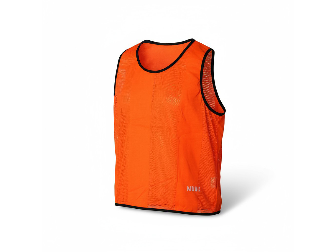 Pack 10 Unds Peto Deportivo Muuk XXV Naranjo Fluor 1