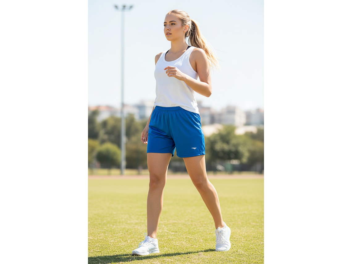 Short Penalty X 321 Femenino Azul Rey 3