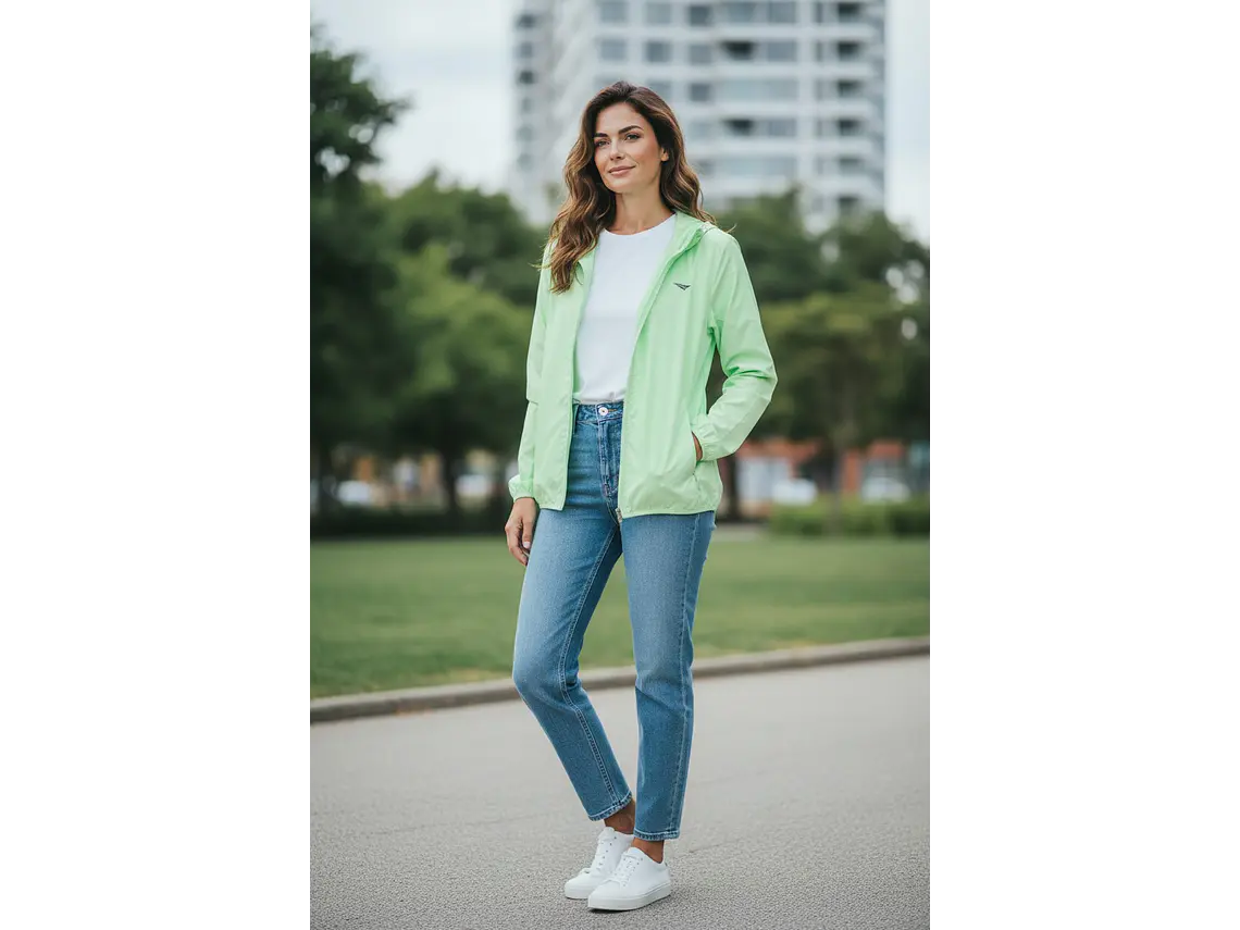 Cortaviento Penalty X 245 Femenino Verde Agua 8