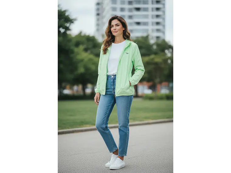 Cortaviento Penalty X 245 Femenino Verde Agua 8