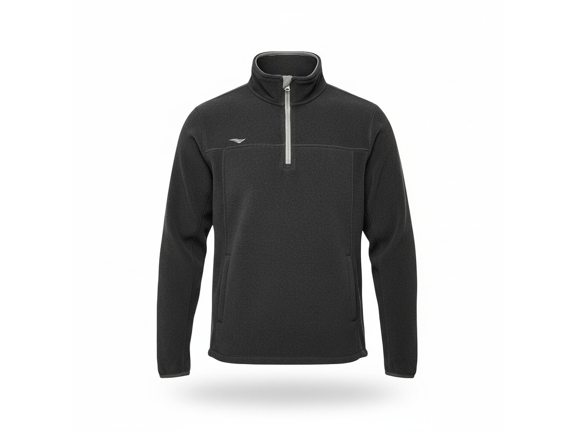 Chaqueta Penalty Fleece Negro/Gris 7