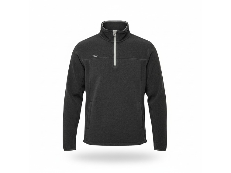 Chaqueta Penalty Fleece Negro/Gris 7