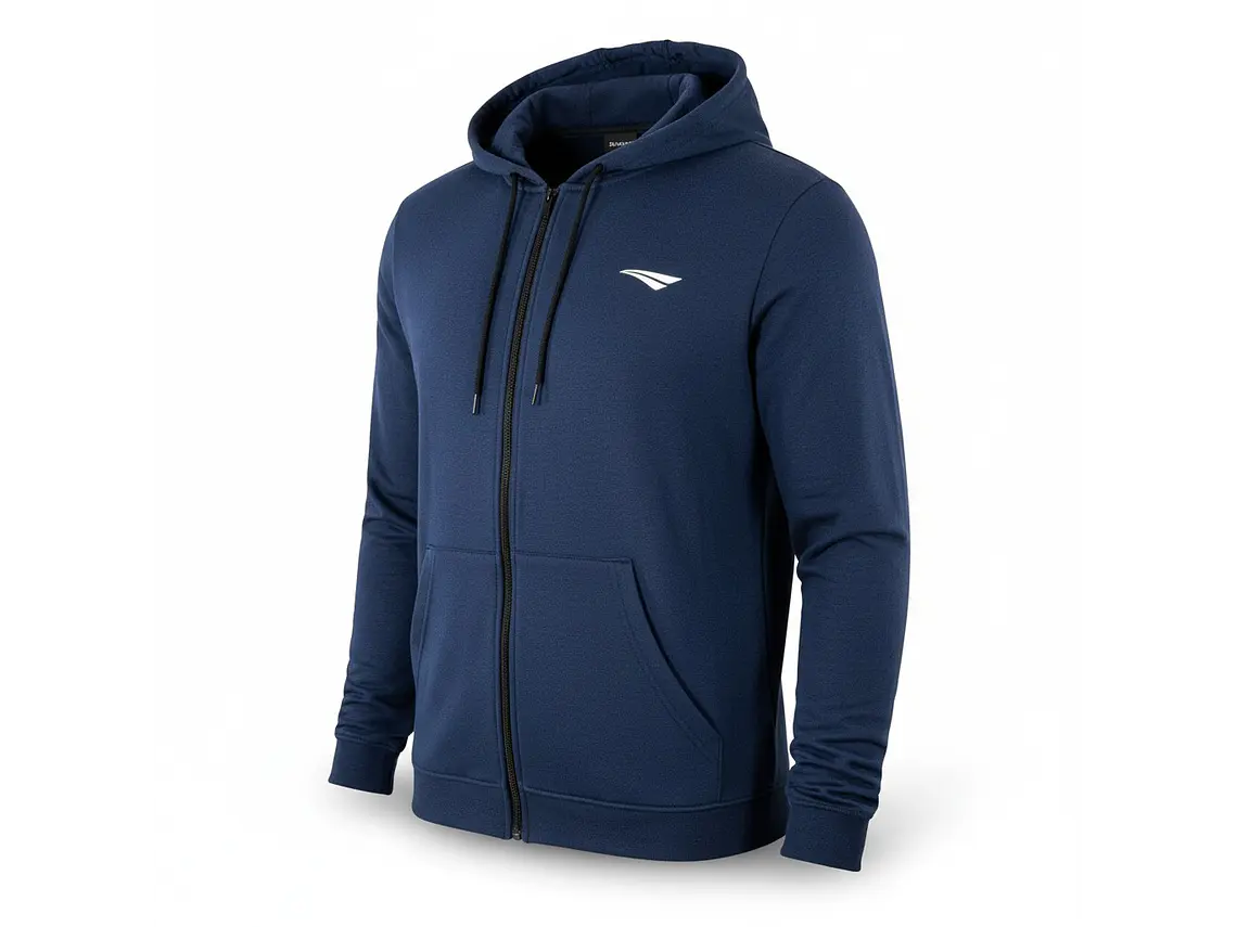 Poleron con Gorro Penalty Duo Confort 129 Azul  3