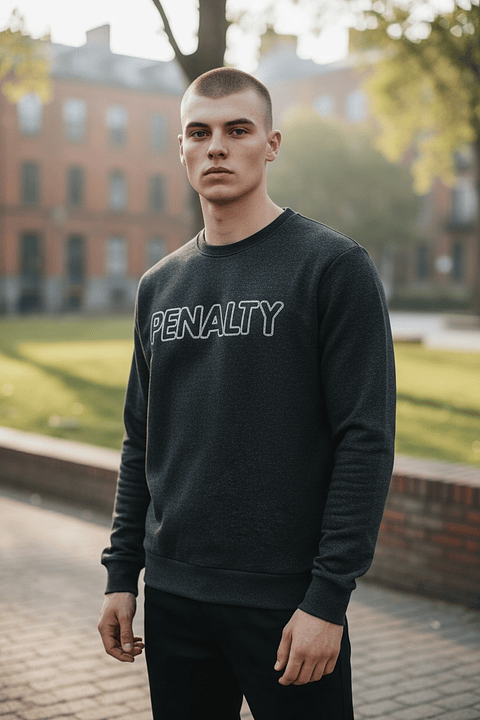 Poleron Penalty Moletom Negro