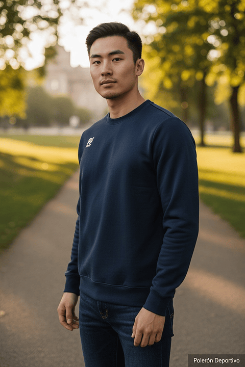 Poleron Penalty Raiz Azul Oscuro