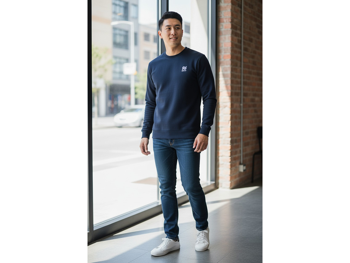 Poleron Penalty Raiz Azul Oscuro 3