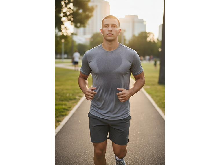 Polera Penalty Block Masculina Plomo 5