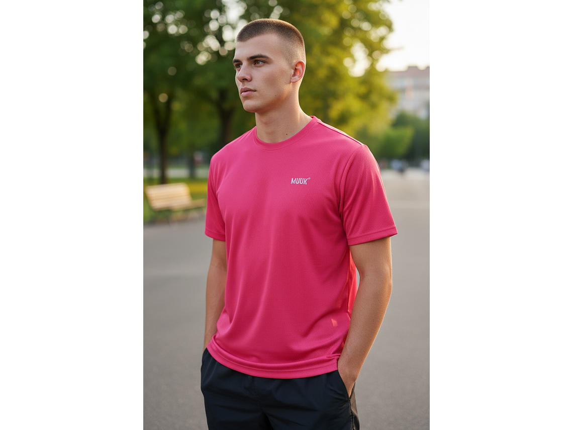 Polera Multisport Muuk Rosado 4