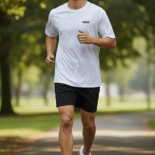 Polera Muuk 100% Algodón Blanca