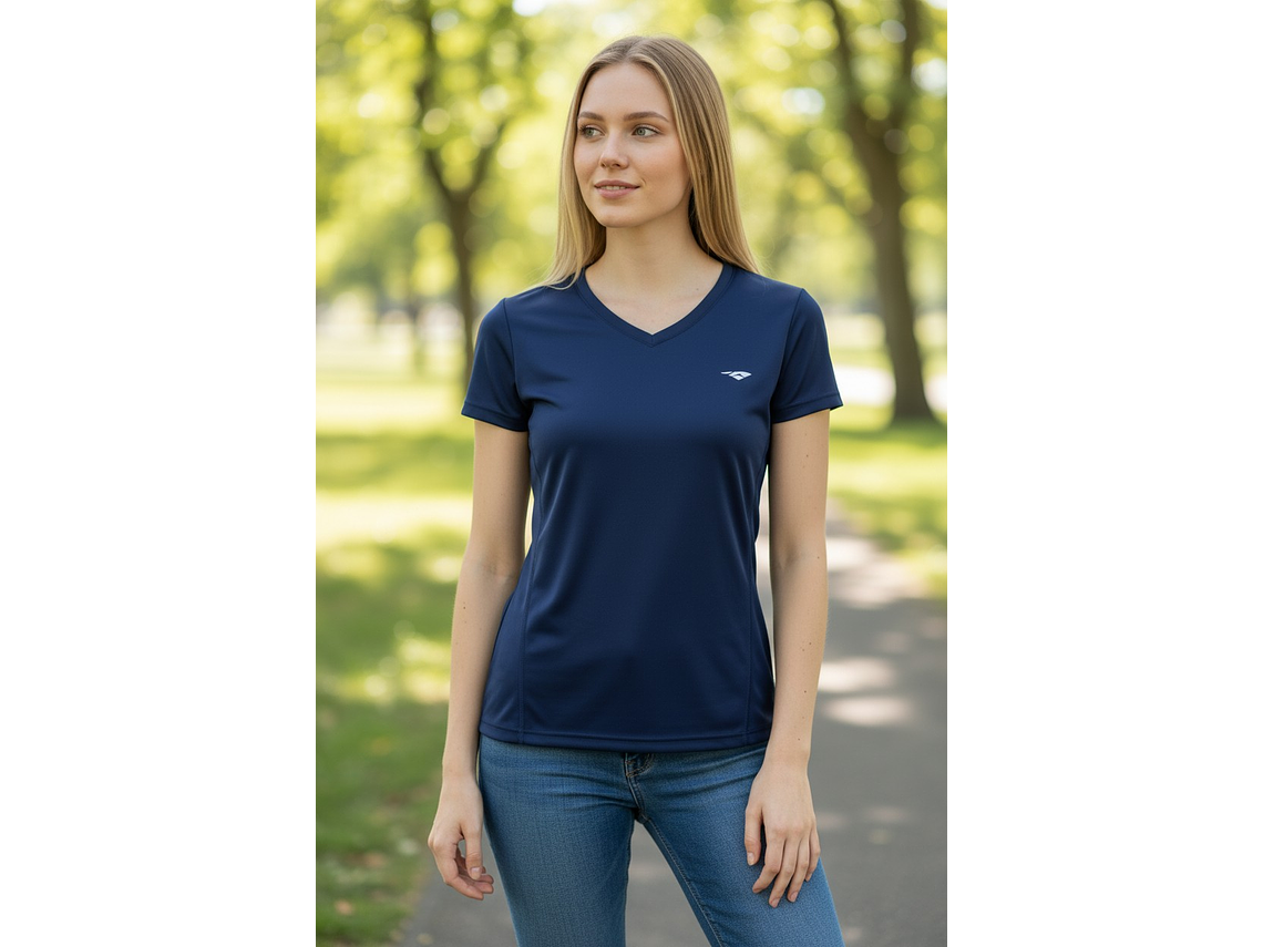 Polera Penalty 645 Femenina Azul Oscuro 3