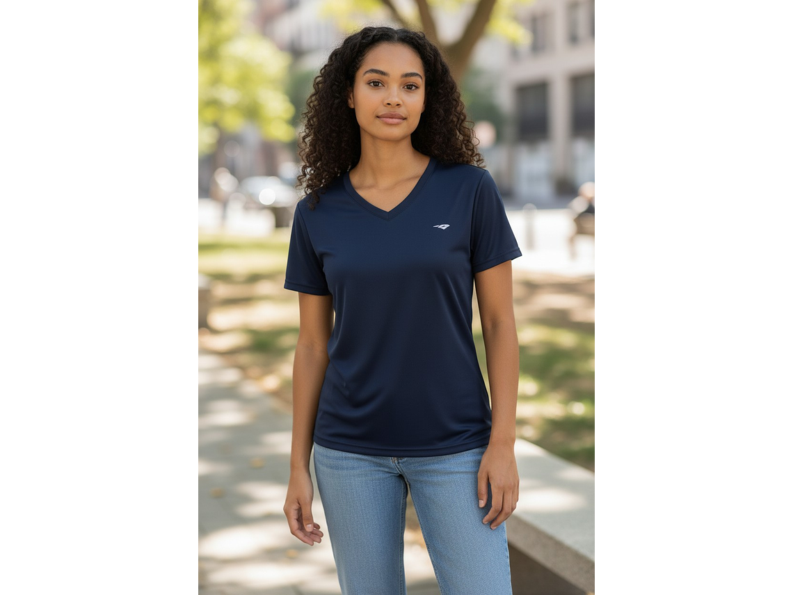 Polera Penalty 645 Femenina Azul Oscuro 5