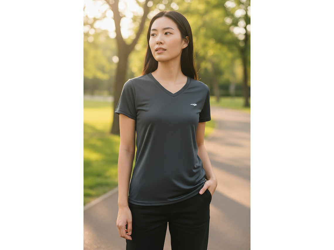 Polera Penalty 645 Femenina Gris 2