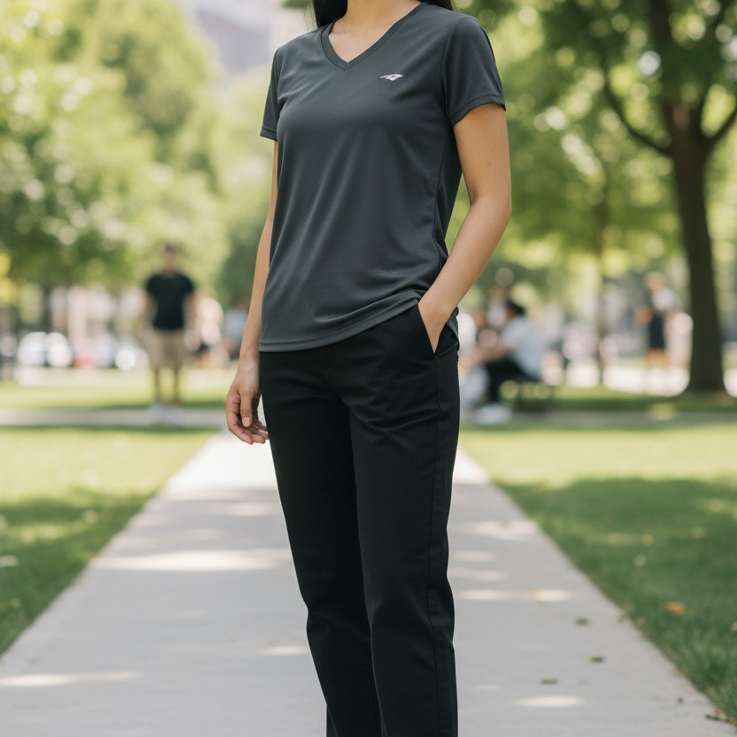 Polera Penalty 645 Femenina Gris 3