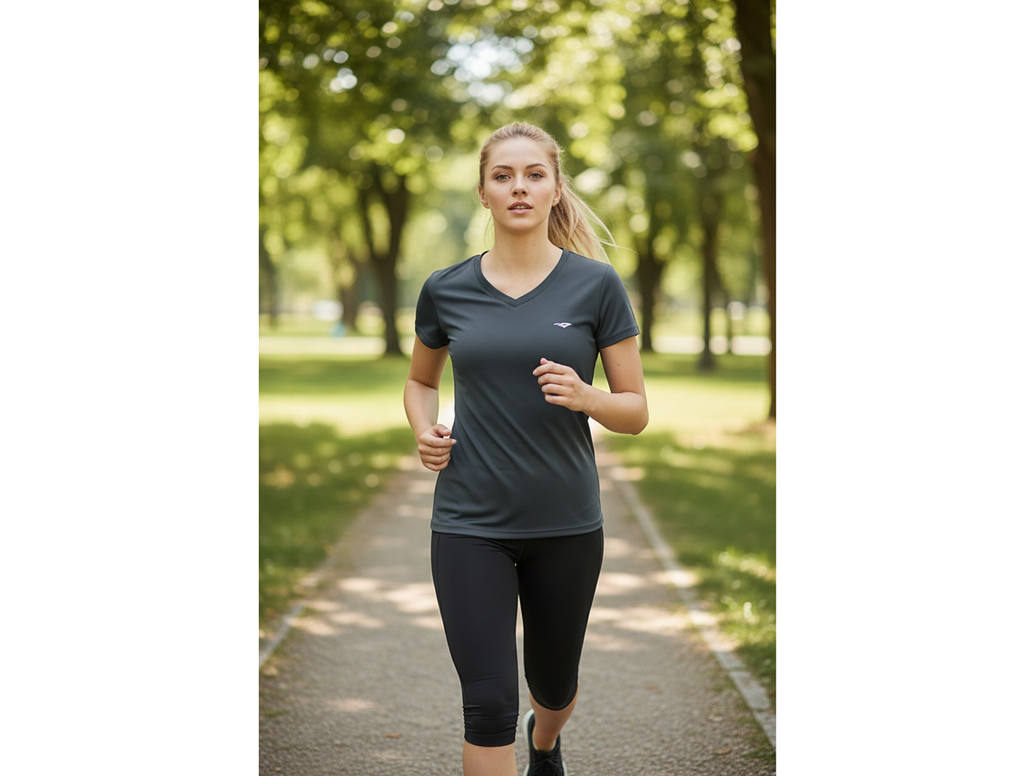 Polera Penalty 645 Femenina Gris 5