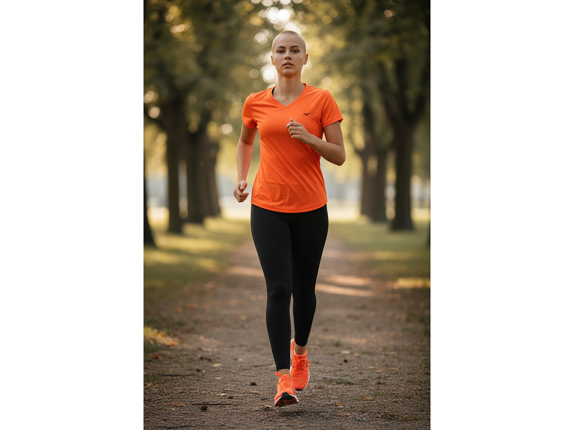 Polera Penalty 645 Femenina Naranjo 2