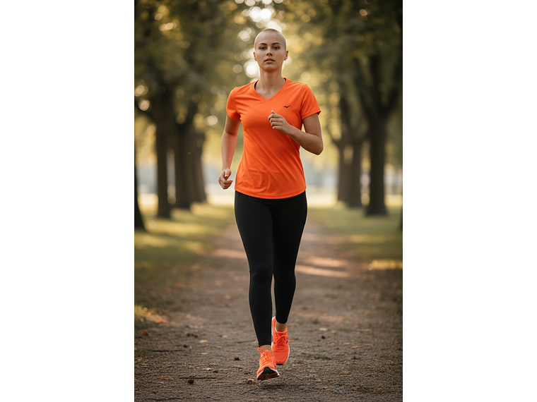 Polera Penalty 645 Femenina Naranjo 2