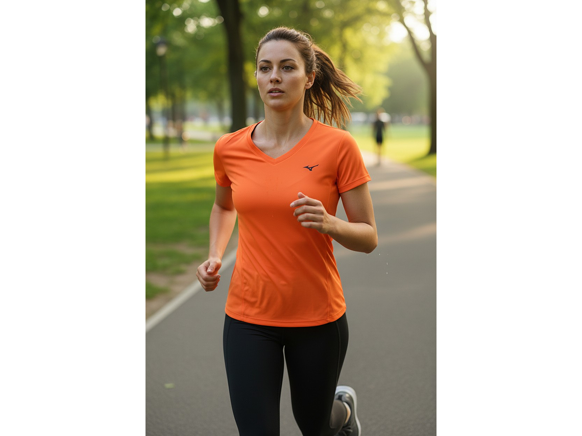 Polera Penalty 645 Femenina Naranjo 4