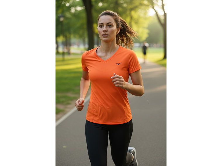 Polera Penalty 645 Femenina Naranjo 4