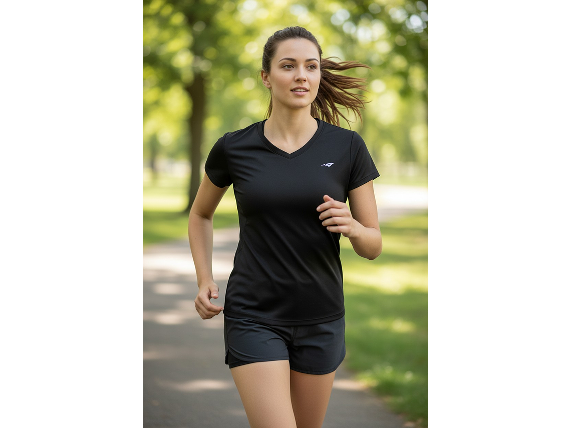 Polera Penalty 645 Femenina Negra 2