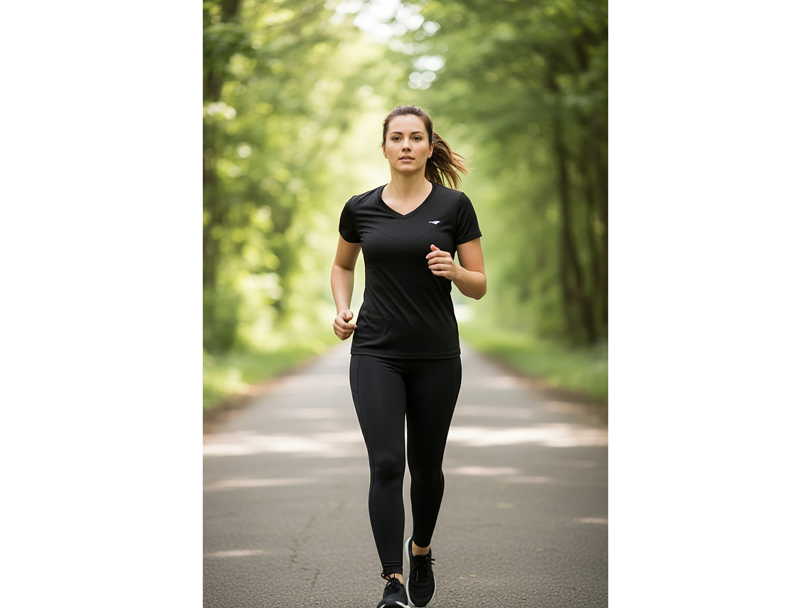 Polera Penalty 645 Femenina Negra 3