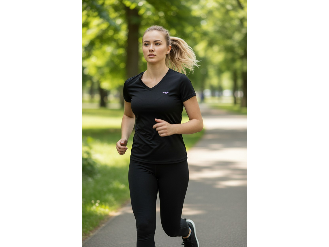 Polera Penalty 645 Femenina Negra 5