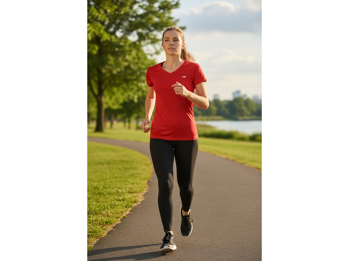 Polera Penalty 645 Femenina Roja 3