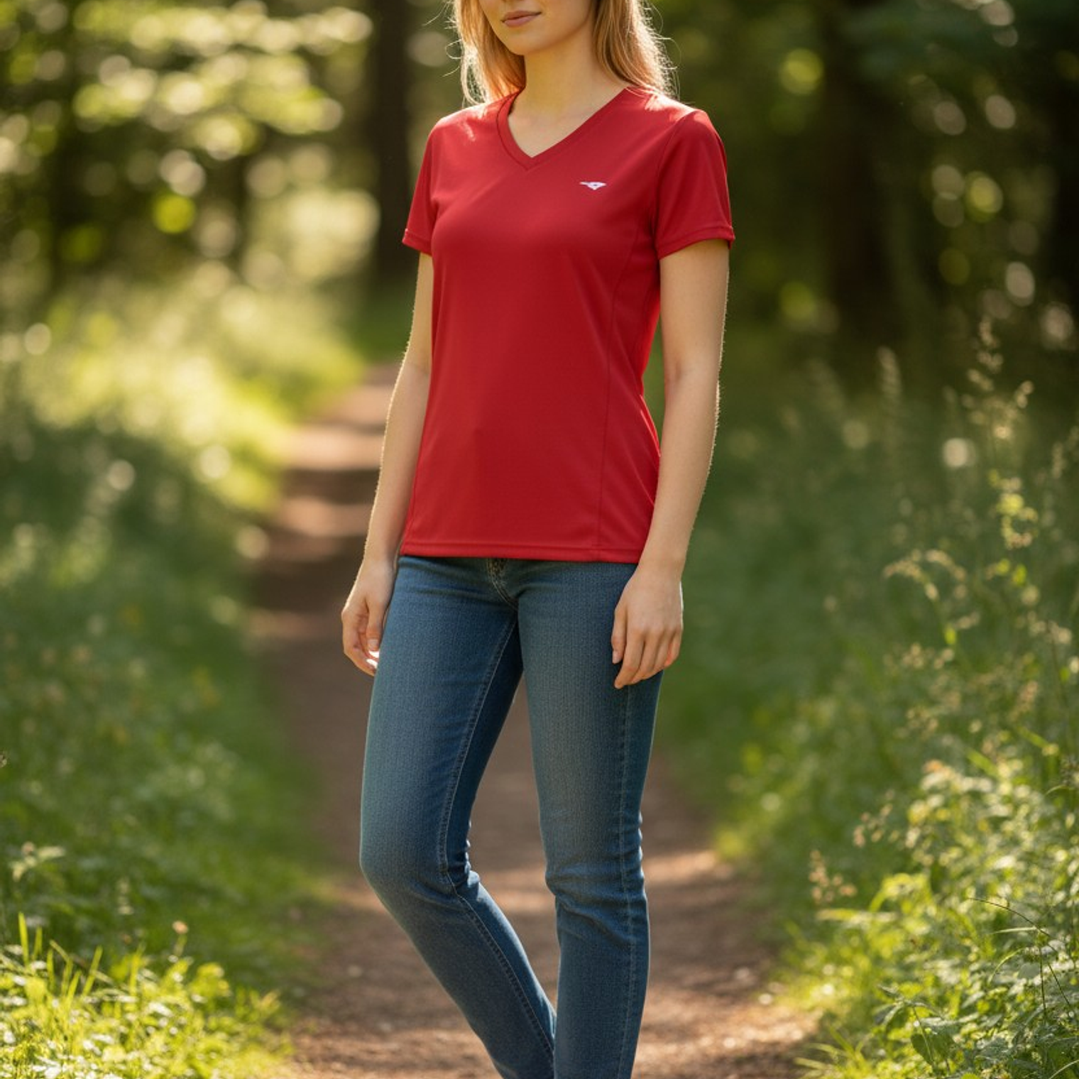 Polera Penalty 645 Femenina Roja 4