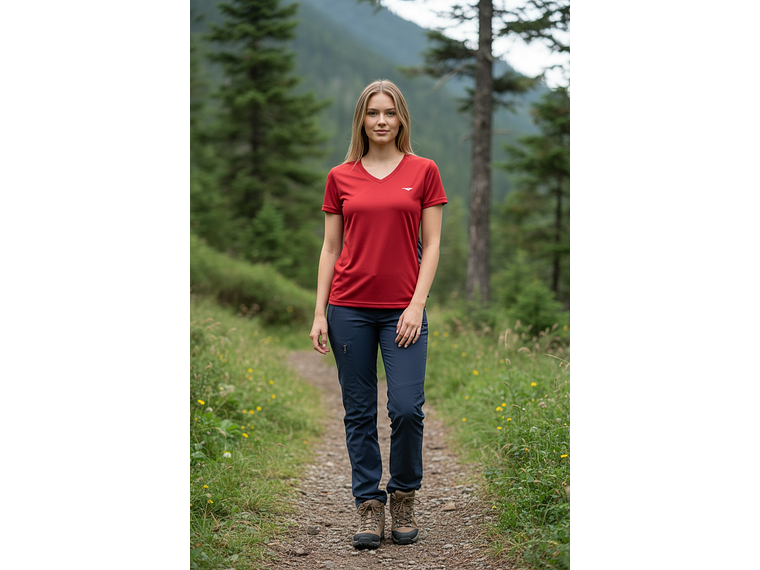 Polera Penalty 645 Femenina Roja 5