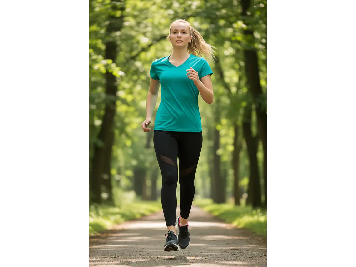 Polera Penalty 645 Femenina Turquesa 4