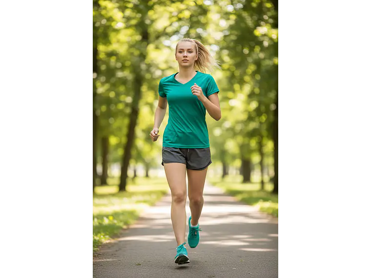 Polera Penalty 645 Femenina Turquesa 5