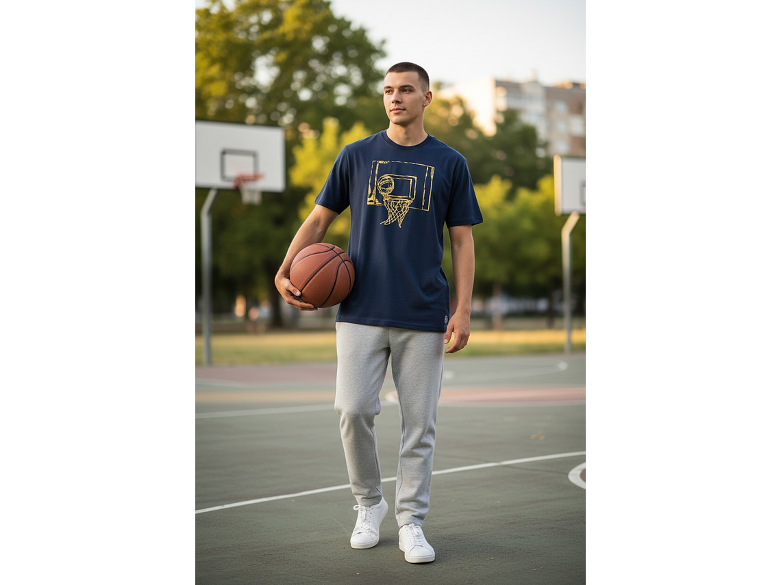 Polera Penalty Basket Azul Oscuro 4