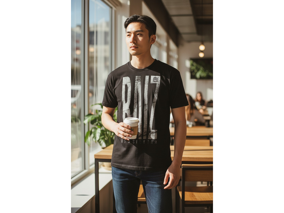 Polera Penalty Brasileira Negro 2