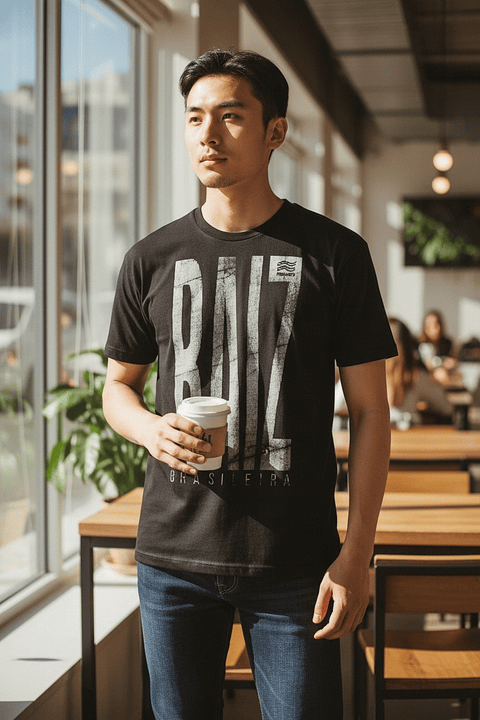 Polera Penalty Brasileira Negro