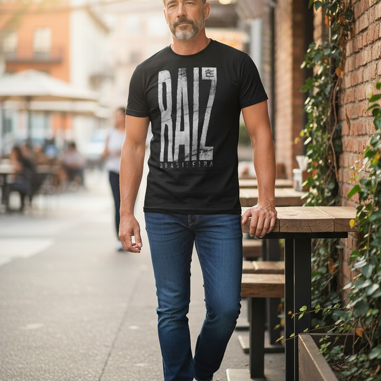 Polera Penalty Brasileira Negro 5