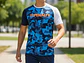 Polera Penalty Camuflaje Azul Oscuro Azul - Miniatura 2