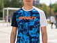 Polera Penalty Camuflaje Azul Oscuro Azul - Miniatura 3
